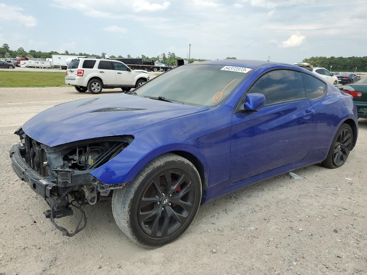 Image 1 of 2013 HYUNDAI GENESIS COUPE 2.0T 2013 with VIN KMHHT6KD1DU087723