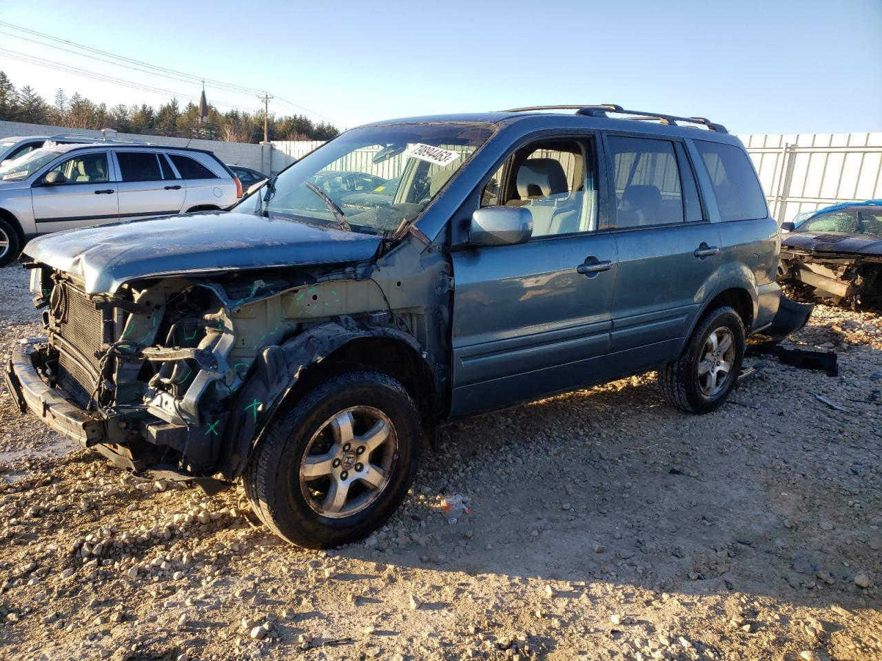 Obraz 1 z 2006 HONDA PILOT EX 2006 z VIN 5FNYF18496B009935