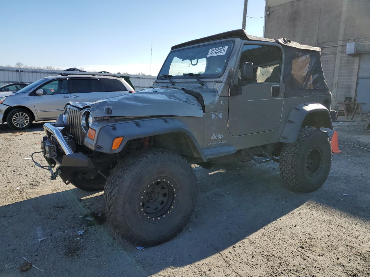 Image 1 of 2006 JEEP WRANGLER X 2006 with VIN 1J4FA39S26P780588