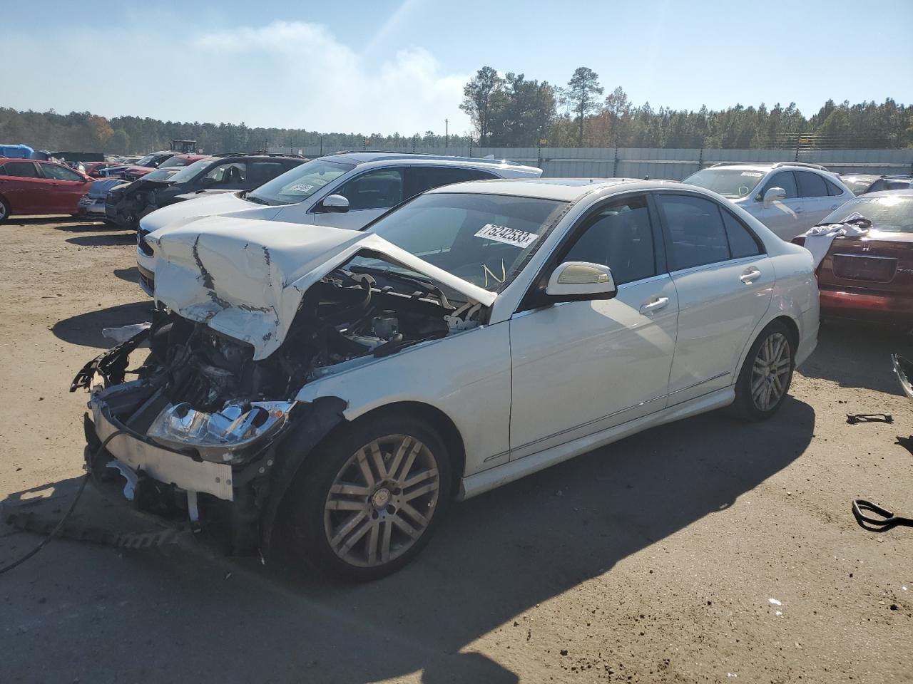 Obraz 1 z 2008 MERCEDES-BENZ C 300 4MATIC 2008 z VIN WDDGF81X58F072737