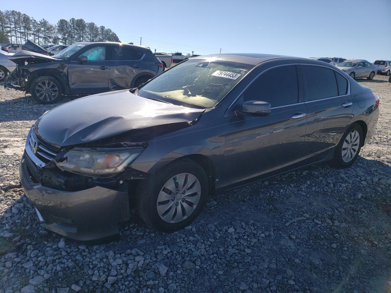 Image 1 of 2014 HONDA ACCORD EXL 2014 with VIN 1HGCR3F83EA034910