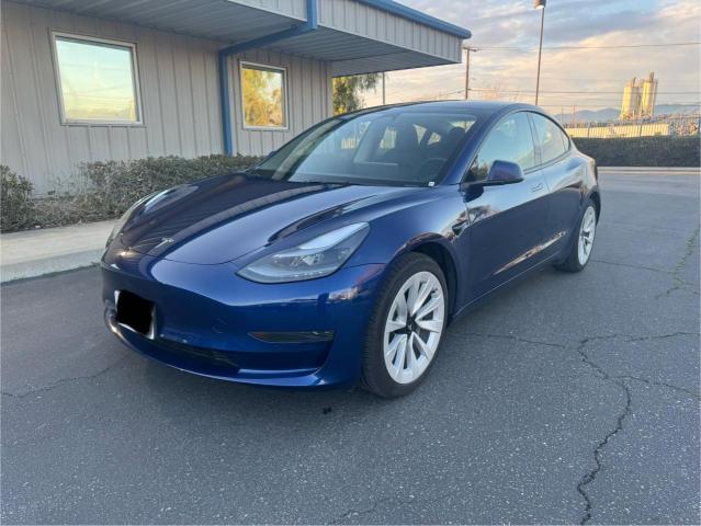 Изображение 2 2022 TESLA MODEL 3 2022 с VIN 5YJ3E1EA9NF369552