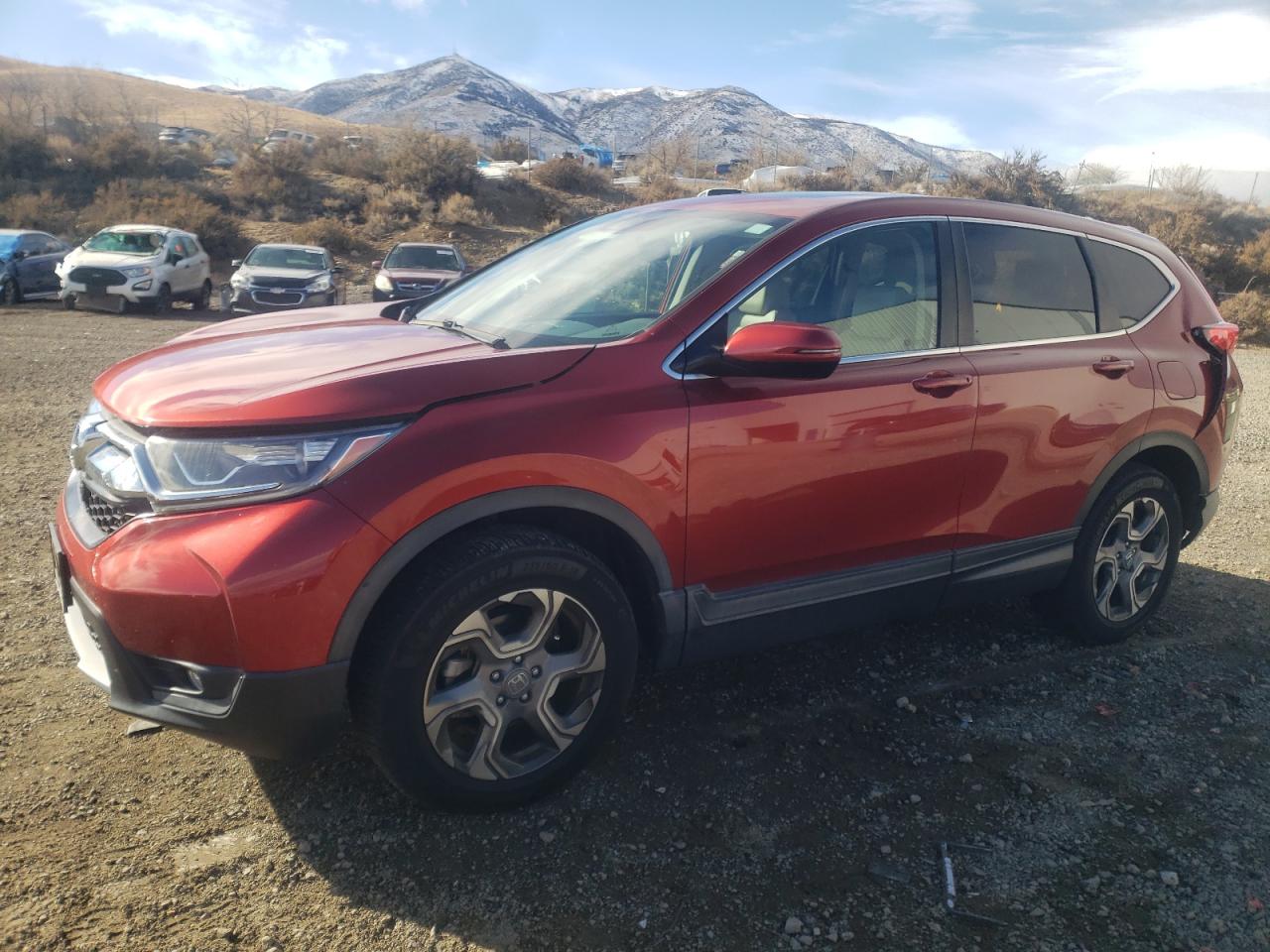 Image 1 of 2018 HONDA CR-V EXL 2018 with VIN 2HKRW2H88JH661887