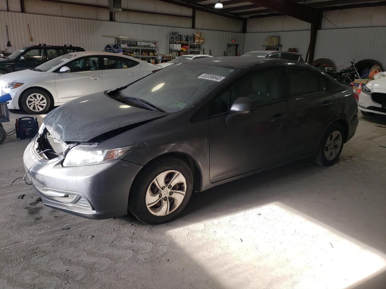 Изображение 1 2013 HONDA CIVIC LX 2013 с VIN 2HGFB2F52DH557417