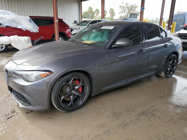 Image 1 of 2020 ALFA ROMEO GIULIA TI 2020 with VIN ZARFAMBN6L7625303