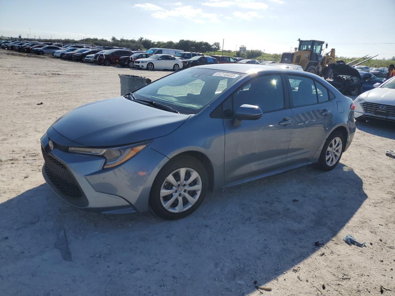 Изображение 1 2021 TOYOTA COROLLA LE 2021 с VIN 5YFEPMAE5MP227974
