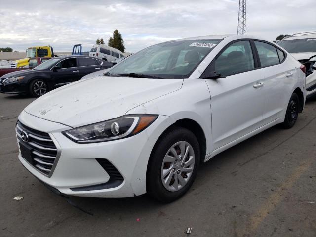 Image 1 of 2017 HYUNDAI ELANTRA SE 2017 with VIN 5NPD74LF6HH153100