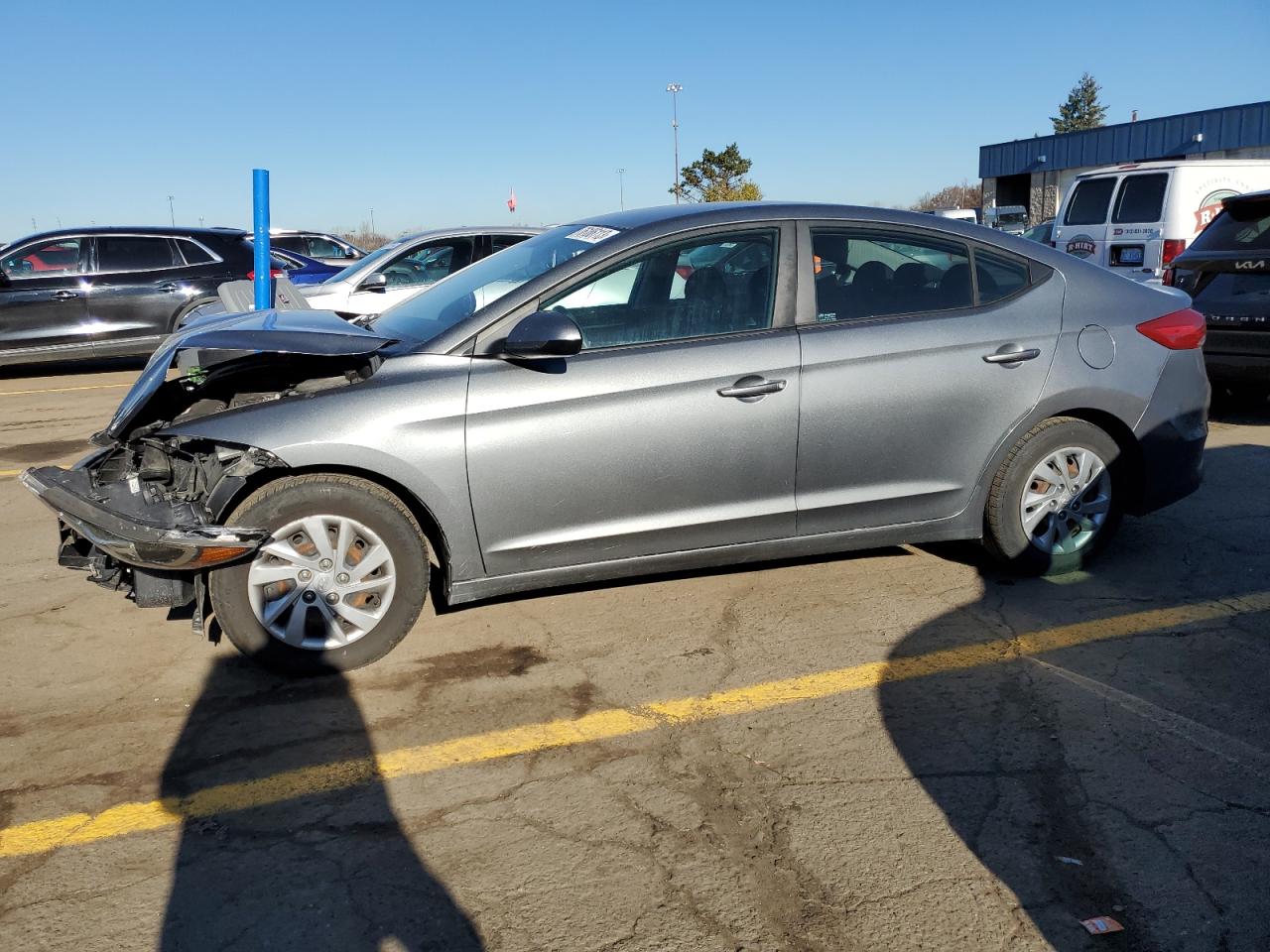 Изображение 1 2018 HYUNDAI ELANTRA SE 2018 с VIN KMHD74LF6JU590957