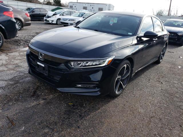 Image 1 of 2018 HONDA ACCORD SPORT 2018 with VIN 1HGCV1F34JA000912