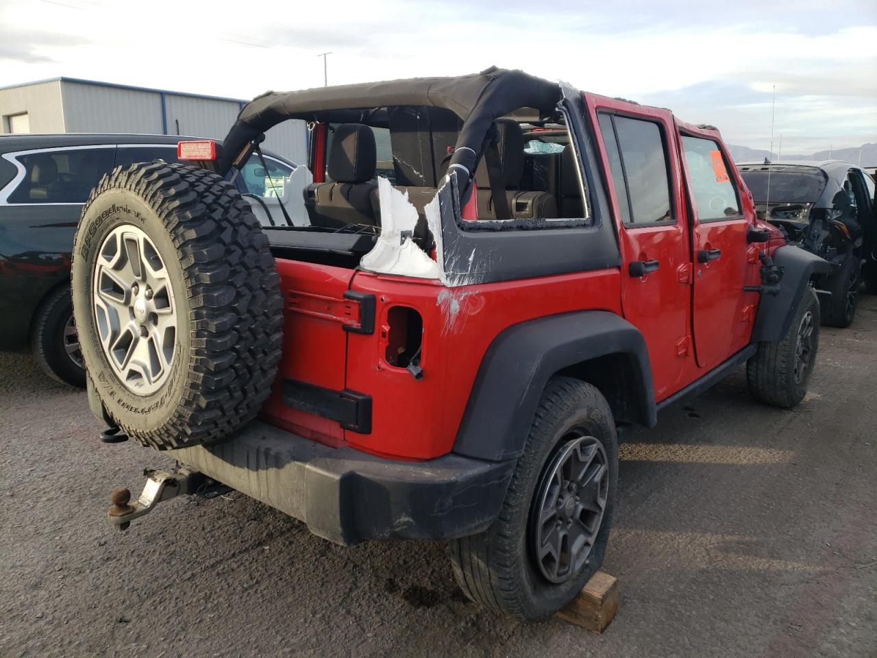 Obraz 3 z 2017 JEEP WRANGLER UNLIMITED RUBICON 2017 z VIN 1C4BJWFG0HL599697
