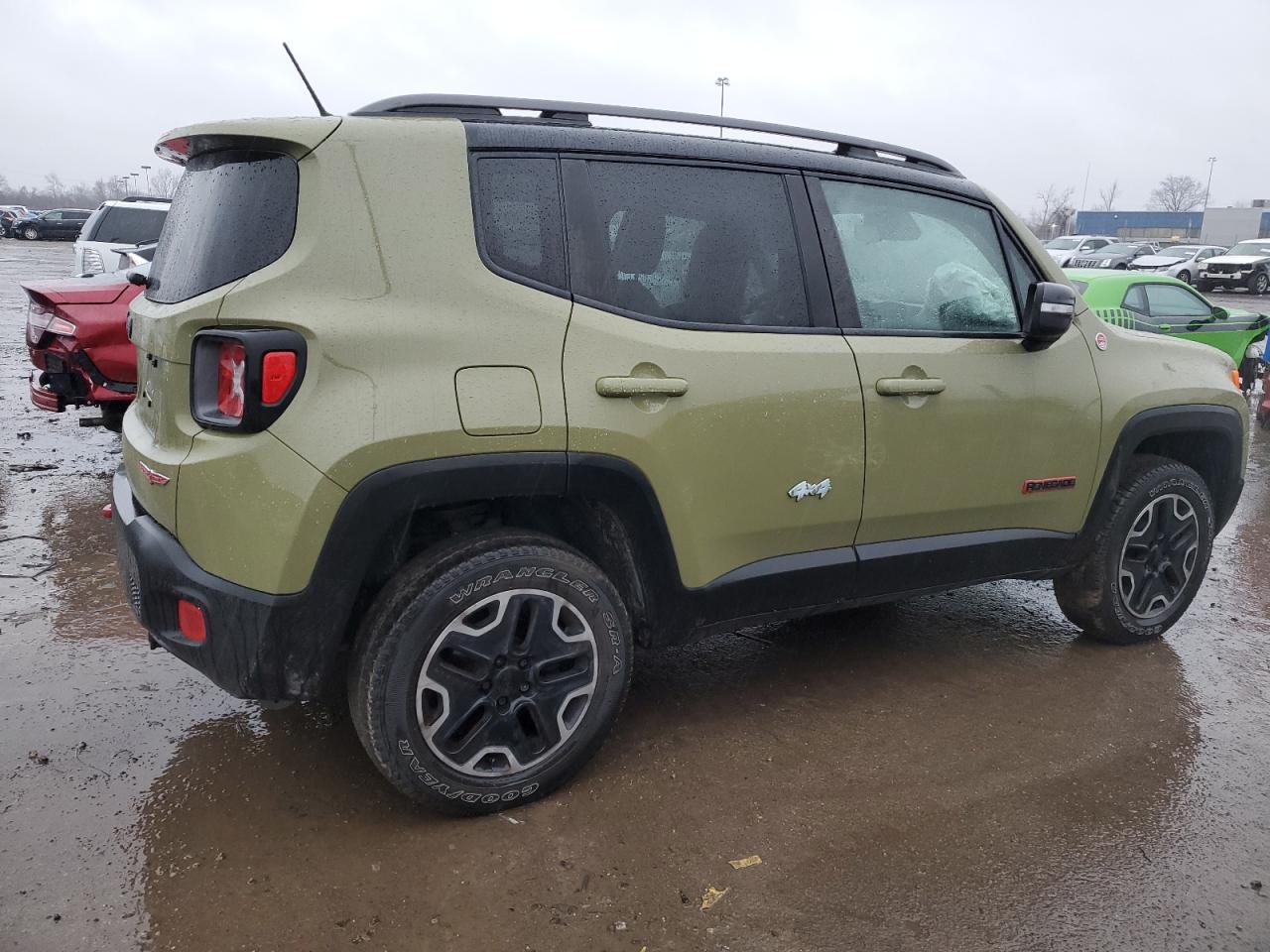 Image 3 of 2015 JEEP RENEGADE TRAILHAWK 2015 with VIN ZACCJBCT0FPB55105