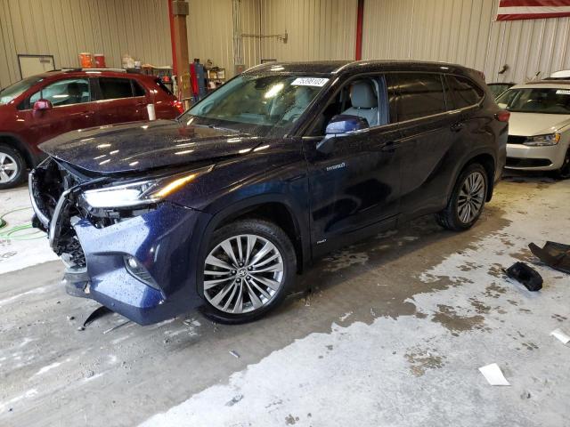 Obraz 1 z 2021 TOYOTA HIGHLANDER HYBRID PLATINUM 2021 z VIN 5TDEBRCH9MS031210