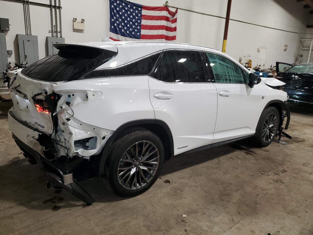 Image 3 of 2018 LEXUS RX 450H BASE 2018 with VIN 2T2BGMCA2JC025422