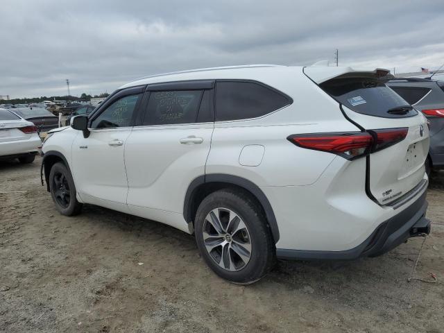 Image 2 of 2021 TOYOTA HIGHLANDER HYBRID XLE 2021 with VIN 5TDGARAH6MS506925