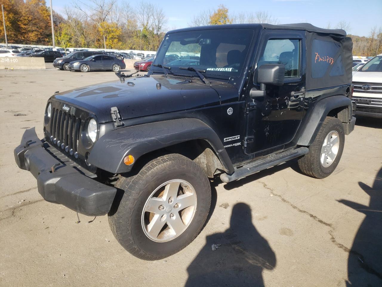 Obraz 1 z 2018 JEEP WRANGLER SPORT 2018 z VIN 1C4AJWAG0JL860335