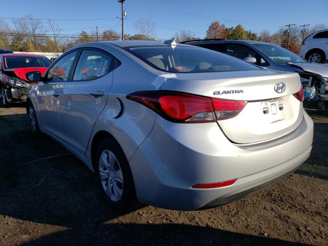 Image 2 of 2016 HYUNDAI ELANTRA SE 2016 with VIN 5NPDH4AE3GH733863