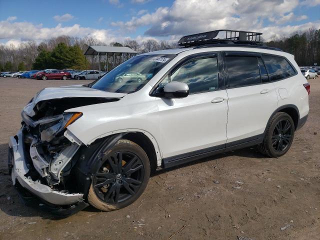 Image 1 of 2021 HONDA PILOT BLACK 2021 with VIN 5FNYF6H79MB035505