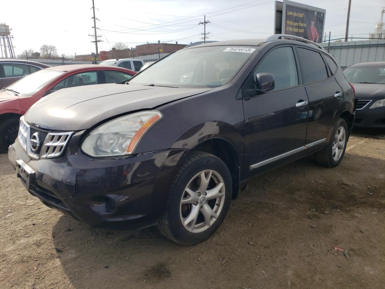 Изображение 1 2011 NISSAN ROGUE S 2011 с VIN JN8AS5MV8BW302125