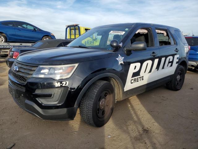 Изображение 1 2017 FORD EXPLORER POLICE INTERCEPTOR 2017 с VIN 1FM5K8AR6HGC56671
