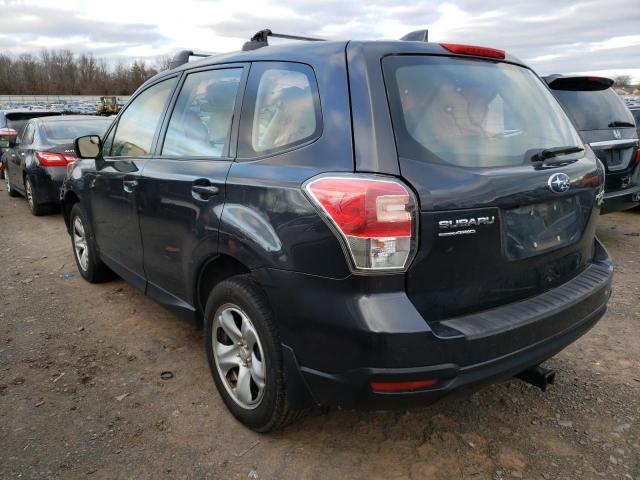 Изображение 2 2017 SUBARU FORESTER 2.5I 2017 с VIN JF2SJAAC1HG549859