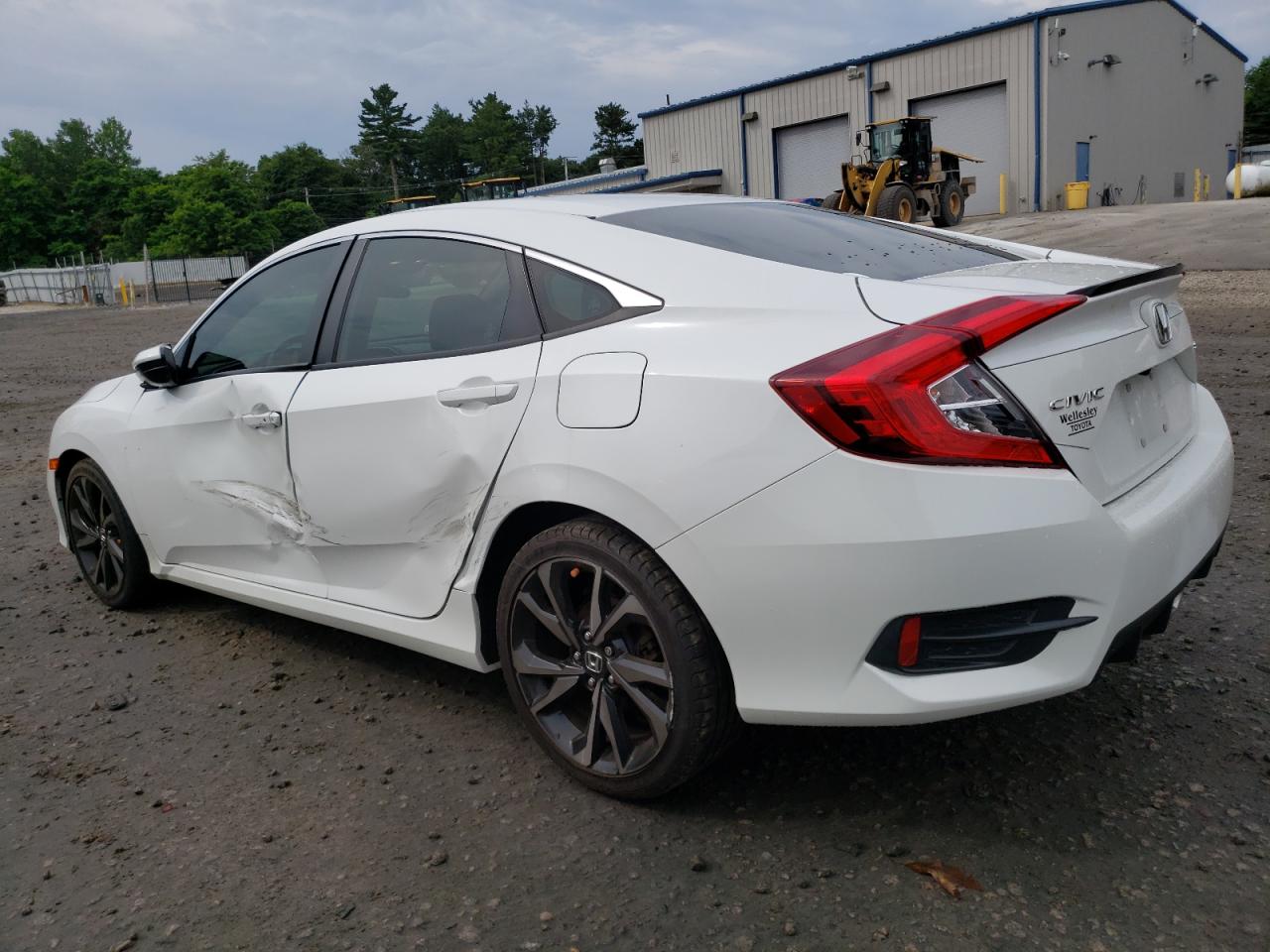 Image 2 of 2019 HONDA CIVIC SPORT 2019 with VIN 2HGFC2F81KH542007