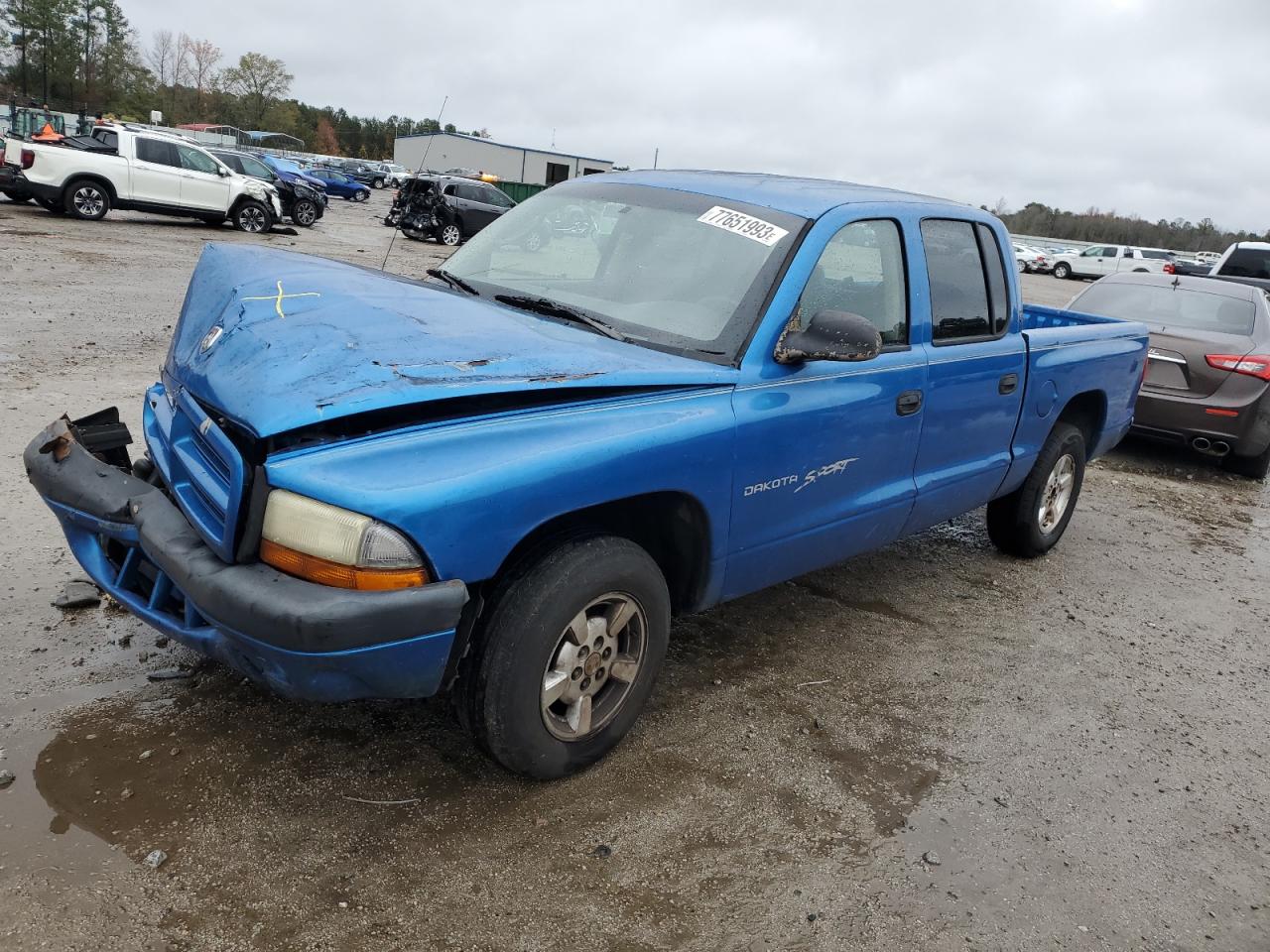 Image 1 of 2001 DODGE DAKOTA QUAD 2001 with VIN 1B7GL2AX41S172857