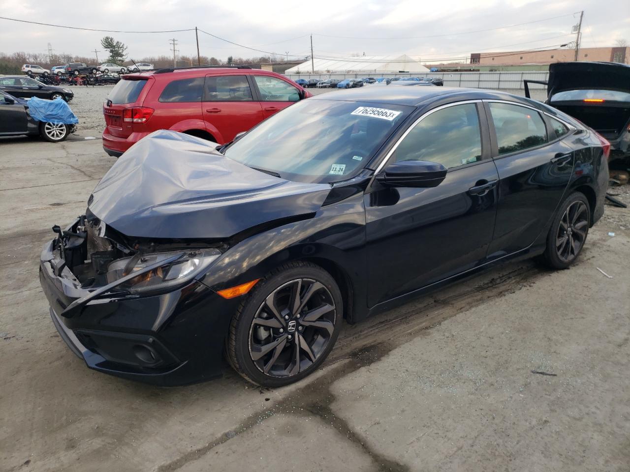 Obraz 1 z 2019 HONDA CIVIC SPORT 2019 z VIN 2HGFC2F83KH605060