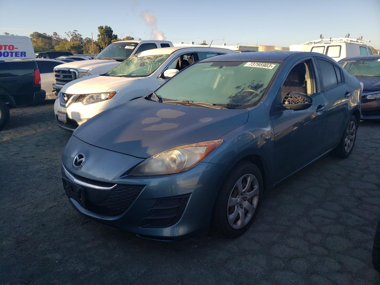 Image 1 of 2010 MAZDA 3 I 2010 with VIN JM1BL1SG7A1160680