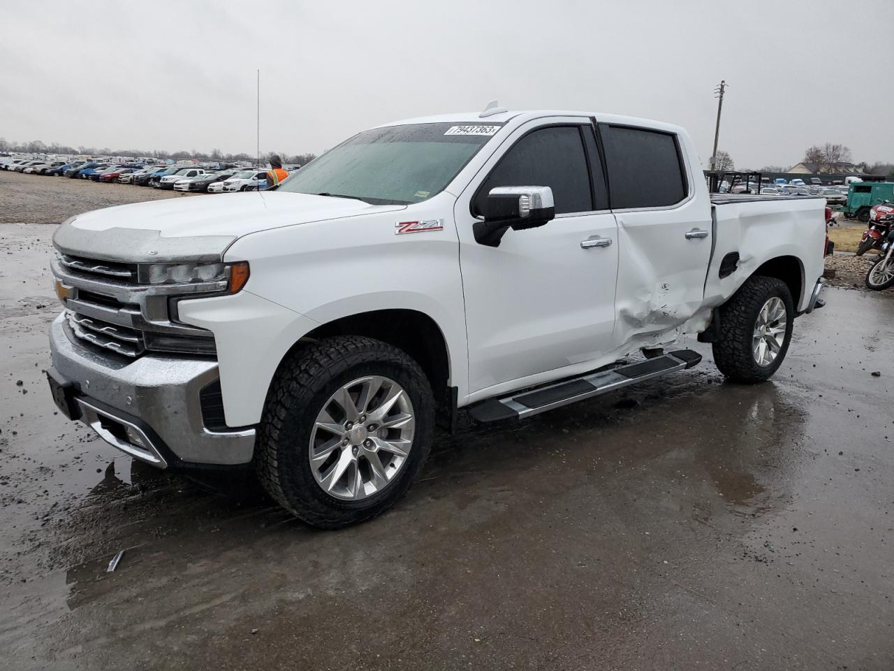 Image 1 of 2019 CHEVROLET SILVERADO K1500 LTZ 2019 with VIN 1GCUYGED7KZ218367