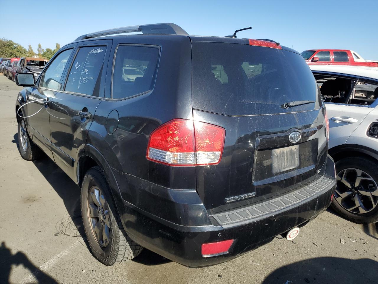 Image 1 of 2009 KIA BORREGO LX 2009 with VIN KNDJH741995036326