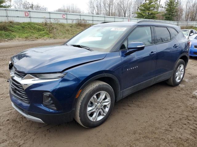 Image 1 of 2022 CHEVROLET BLAZER 2LT 2022 with VIN 3GNKBCR41NS204646