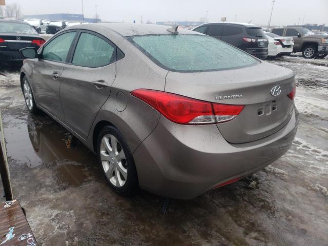 Image 2 of 2012 HYUNDAI ELANTRA GLS 2012 with VIN 5NPDH4AE7CH099211