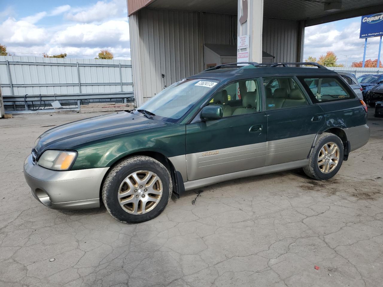 Изображение 1 2001 SUBARU LEGACY OUTBACK LIMITED 2001 с VIN 4S3BH686817652516