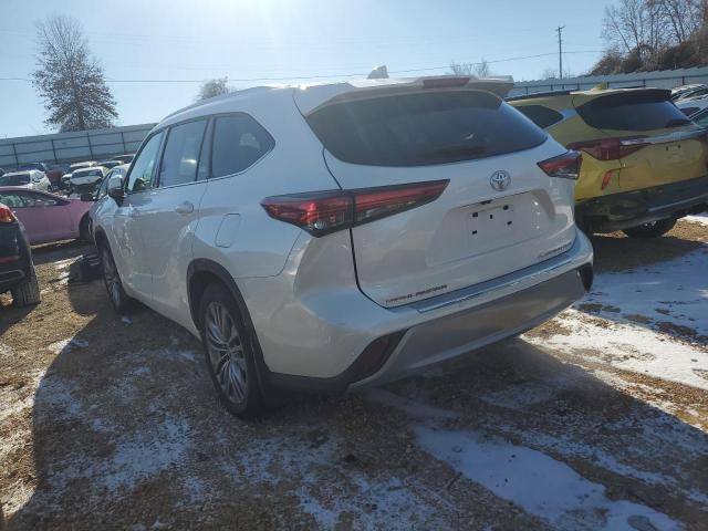 Image 2 of 2021 TOYOTA HIGHLANDER PLATINUM 2021 with VIN 5TDFZRBH3MS140098