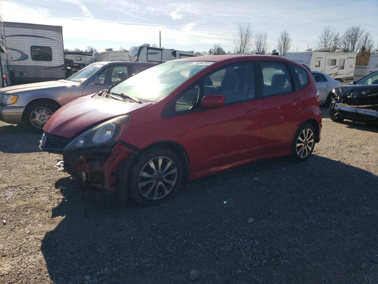Изображение 1 2012 HONDA FIT SPORT 2012 с VIN JHMGE8H59CC019470