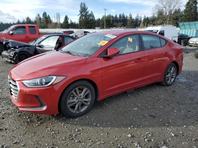 Image 1 of 2018 HYUNDAI ELANTRA SEL 2018 with VIN 5NPD84LF2JH305621
