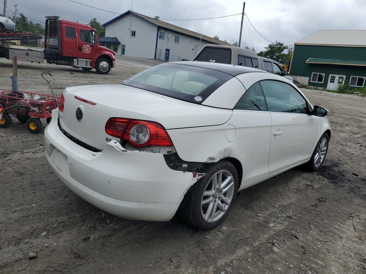 Image 3 of 2009 VOLKSWAGEN EOS LUX 2009 with VIN WVWFA71F19V003623