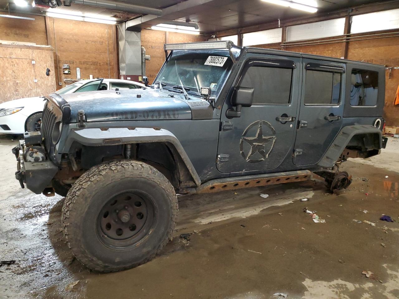 Изображение 1 2007 JEEP WRANGLER SAHARA 2007 с VIN 1J8GA59197L138450