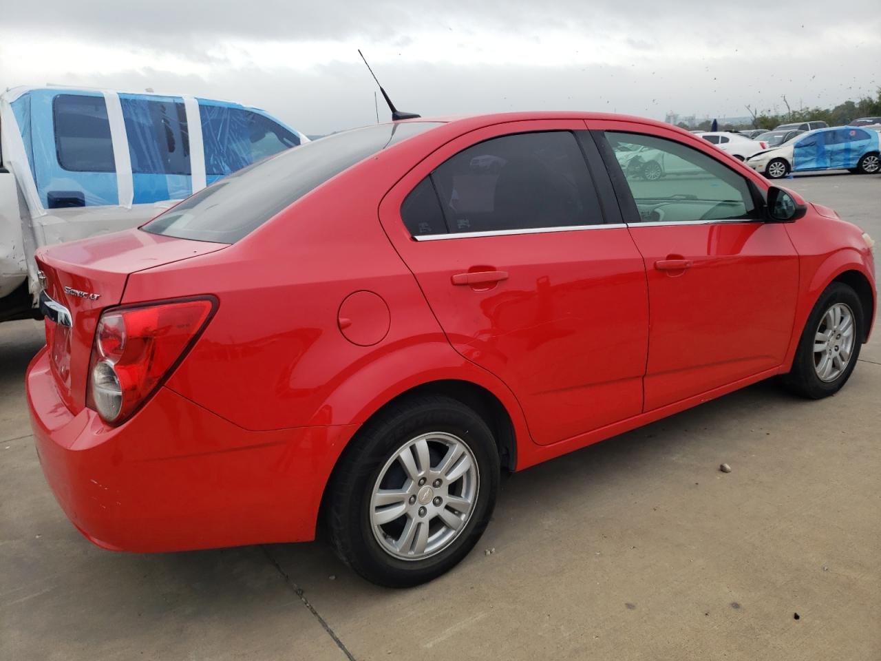 Image 3 of 2014 CHEVROLET SONIC LT 2014 with VIN 1G1JC5SH5E4153865