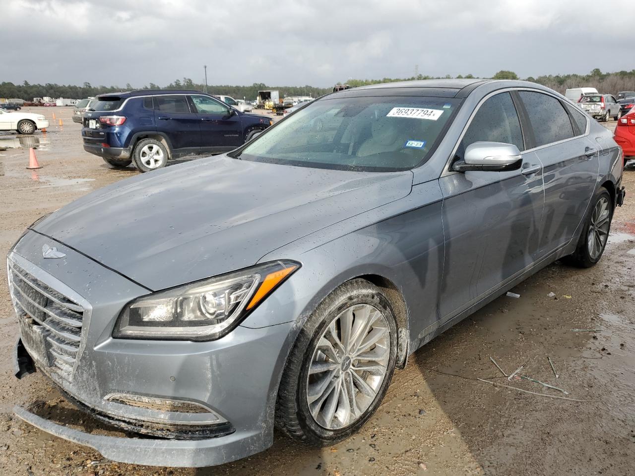 Image 1 of 2015 HYUNDAI GENESIS 3.8L 2015 with VIN KMHGN4JE6FU066051