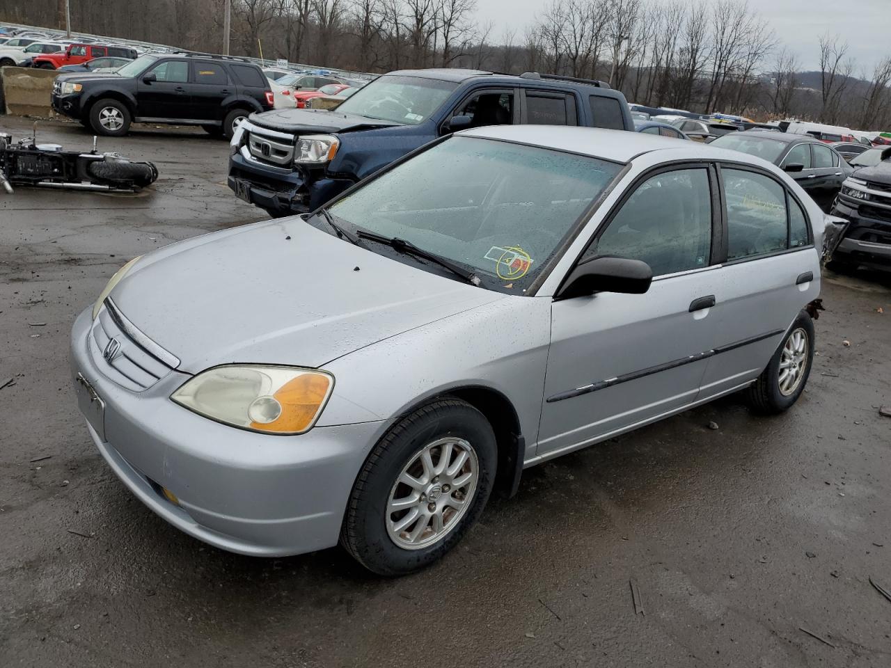 Image 1 of 2003 HONDA CIVIC DX 2003 with VIN 2HGES15163H538940