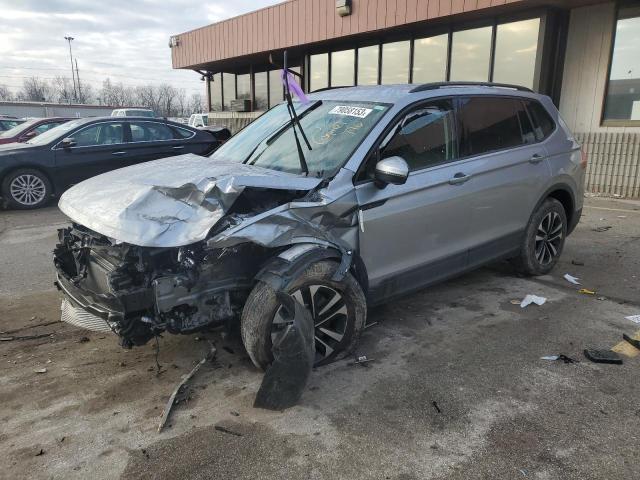 Image 1 of 2022 VOLKSWAGEN TIGUAN S 2022 with VIN 3VV0B7AX6NM057100