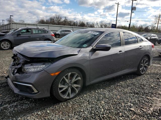 Image 1 of 2019 HONDA CIVIC TOURING 2019 with VIN 19XFC1F92KE200126