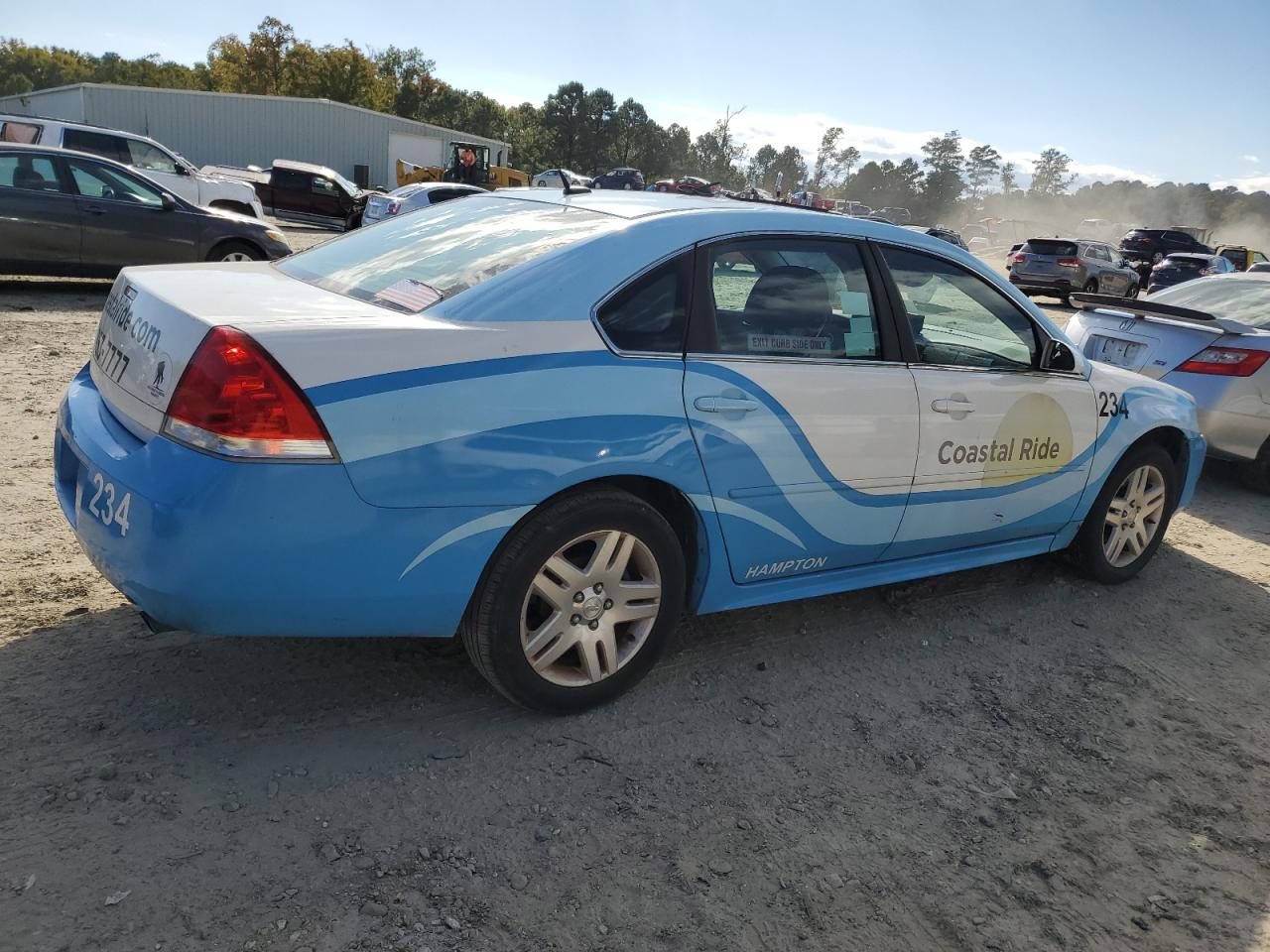 Image 3 of 2016 CHEVROLET IMPALA LIMITED LT 2016 with VIN 2G1WB5E34G1182975