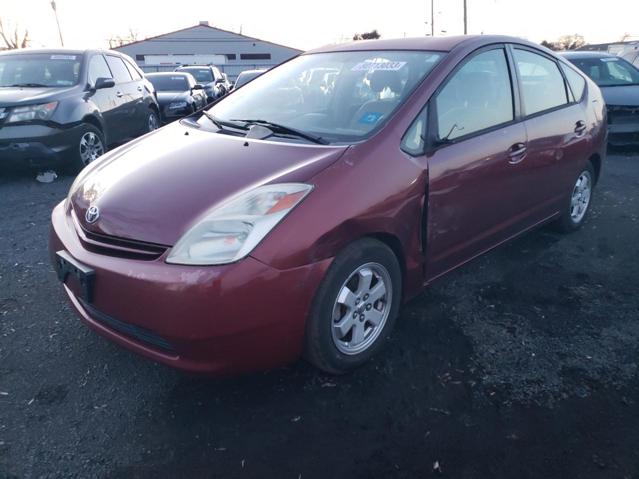 Image 1 of 2005 TOYOTA PRIUS  2005 with VIN JTDKB20U453066946
