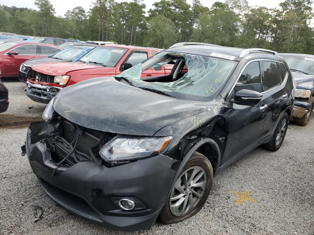 Image 1 of 2015 NISSAN ROGUE S 2015 with VIN 5N1AT2MT9FC890612