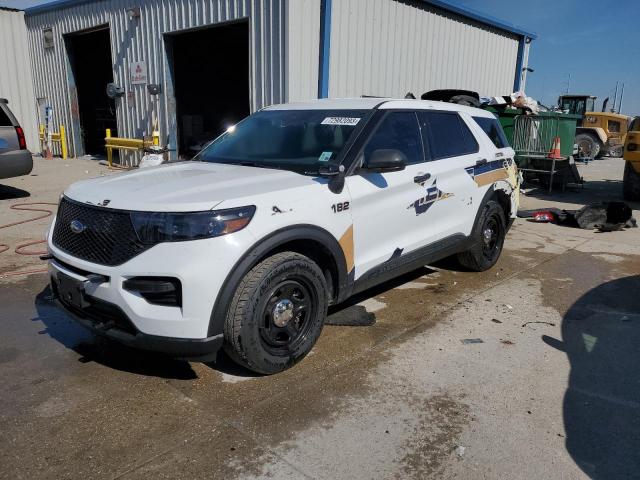Image 1 of 2021 FORD EXPLORER POLICE INTERCEPTOR 2021 with VIN 1FM5K8AB6MGC01327