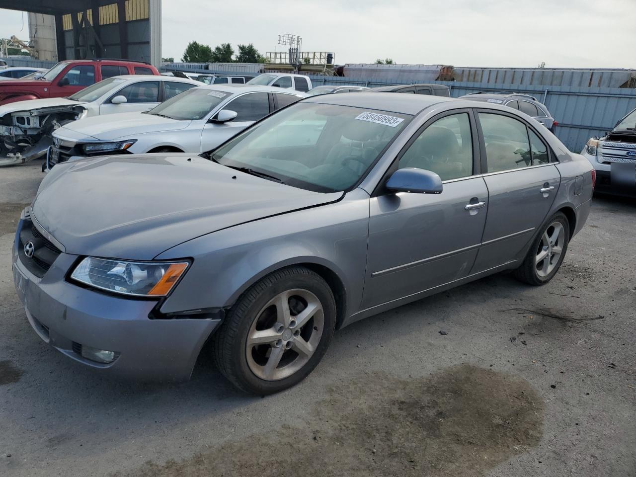 Image 1 of 2006 HYUNDAI SONATA GLS 2006 with VIN 5NPEU46F46H033592