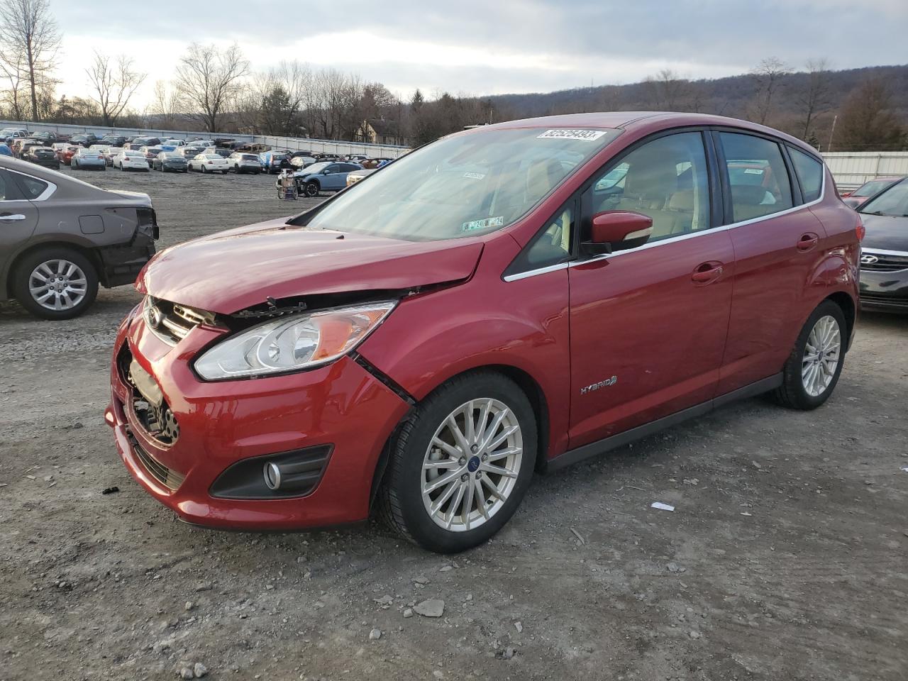 Image 1 of 2015 FORD C-MAX SEL 2015 with VIN 1FADP5BU5FL115300