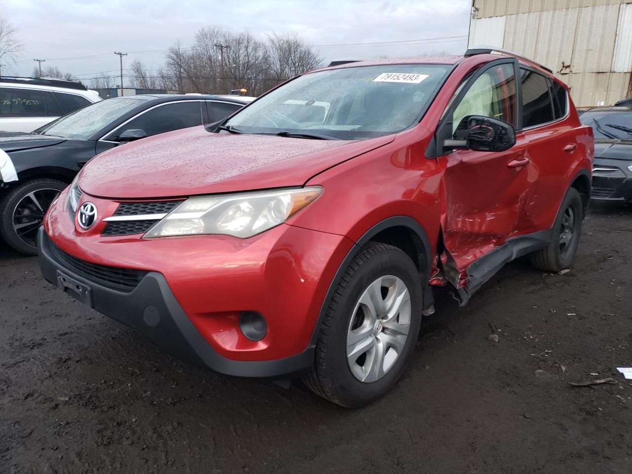 Image 1 of 2015 TOYOTA RAV4 LE 2015 with VIN JTMBFREV7FJ024993